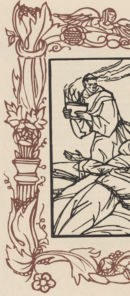 Mile Bernard, Composition (Morane, No. 100), Les Petites Fleurs De St. Franoise, Woodcut
