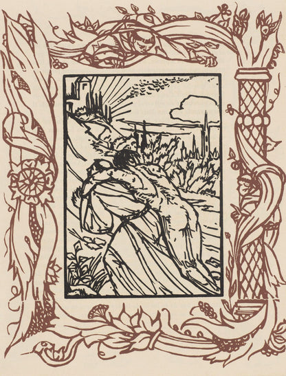 Mile Bernard, Composition (Morane, No. 100), Les Petites Fleurs De St. Franoise, Woodcut