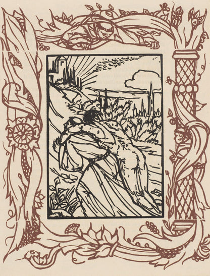 Mile Bernard, Composition (Morane, No. 100), Les Petites Fleurs De St. Franoise, Woodcut