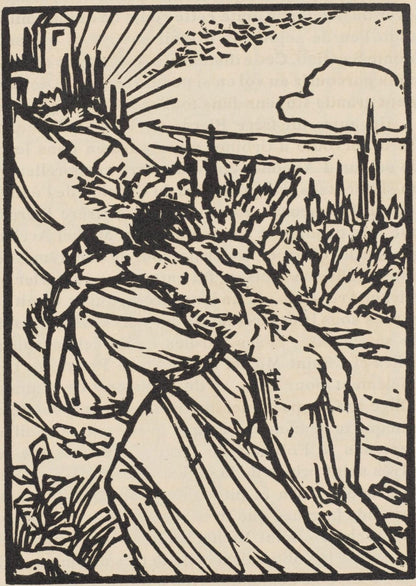 Mile Bernard, Composition (Morane, No. 100), Les Petites Fleurs De St. Franoise, Woodcut