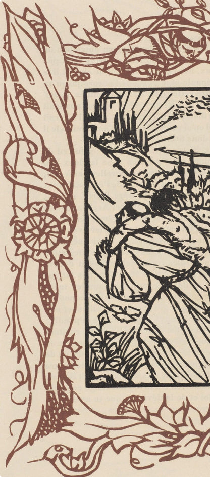 Mile Bernard, Composition (Morane, No. 100), Les Petites Fleurs De St. Franoise, Woodcut