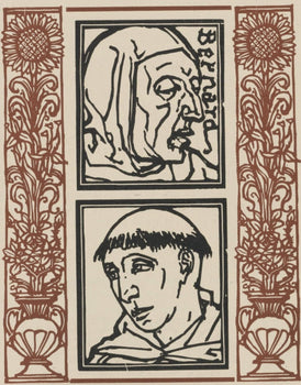 Mile Bernard, Composition (Morane, No. 100), Les Petites Fleurs De St. Franoise, Woodcut
