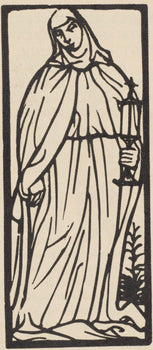 Mile Bernard, Composition (Morane, No. 100), Les Petites Fleurs De St. Franoise, Woodcut