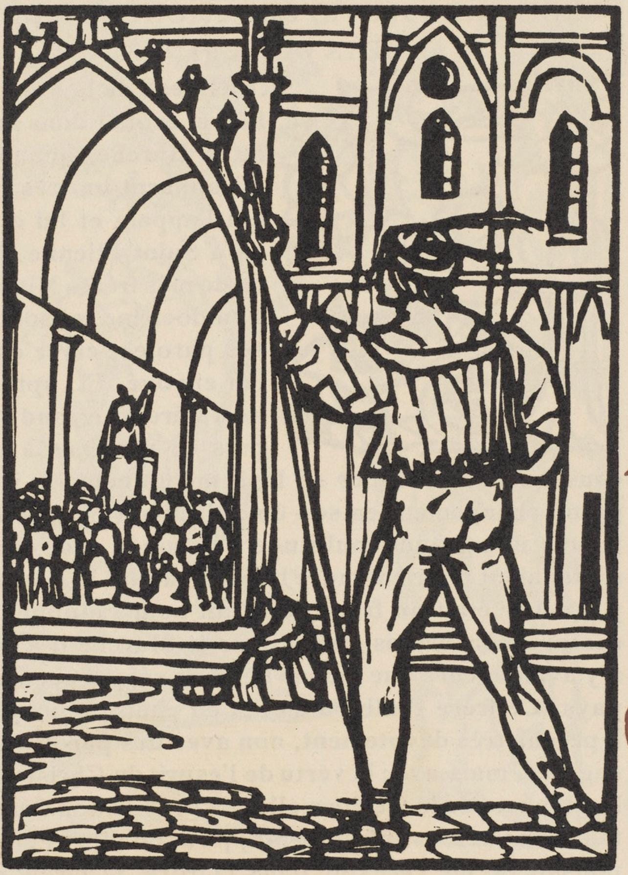 Mile Bernard, Composition (Morane, No. 100), Les Petites Fleurs De St. Franoise, Woodcut