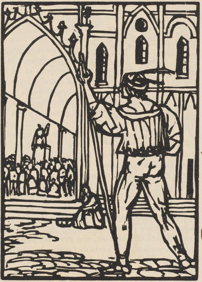 Mile Bernard, Composition (Morane, No. 100), Les Petites Fleurs De St. Franoise, Woodcut