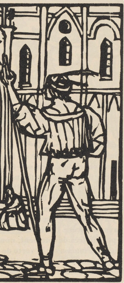 Mile Bernard, Composition (Morane, No. 100), Les Petites Fleurs De St. Franoise, Woodcut