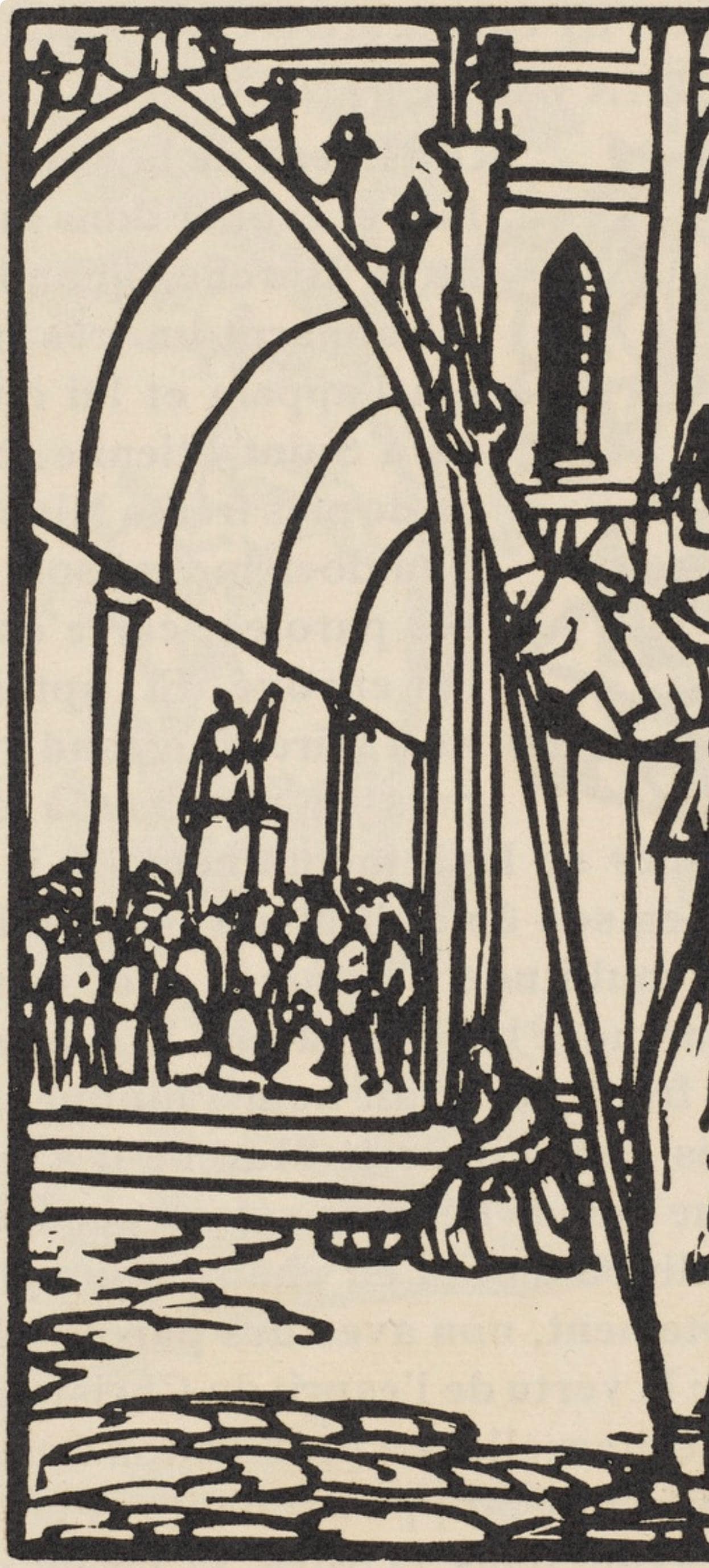 Mile Bernard, Composition (Morane, No. 100), Les Petites Fleurs De St. Franoise, Woodcut