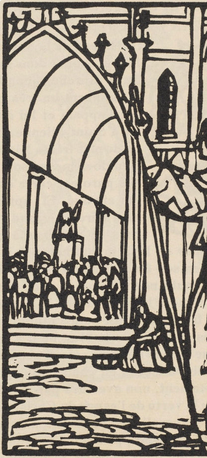 Mile Bernard, Composition (Morane, No. 100), Les Petites Fleurs De St. Franoise, Woodcut