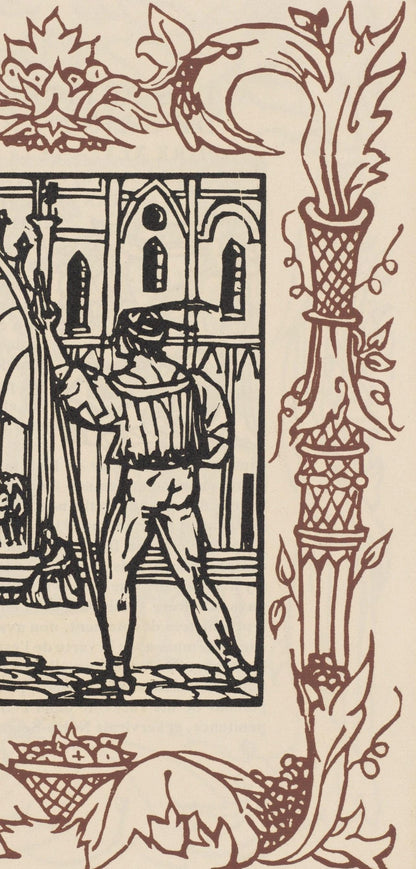 Mile Bernard, Composition (Morane, No. 100), Les Petites Fleurs De St. Franoise, Woodcut