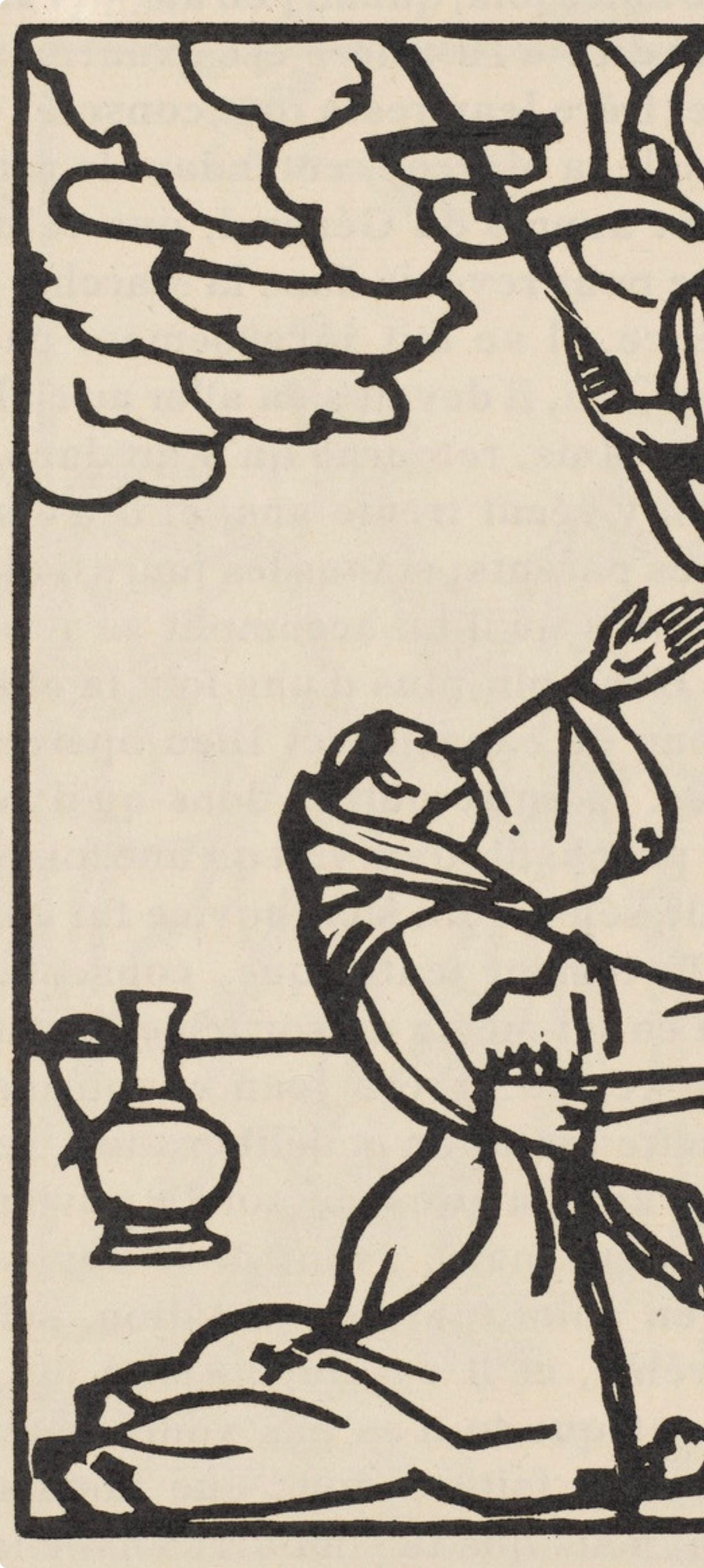 Mile Bernard, Composition (Morane, No. 100), Les Petites Fleurs De St. Franoise, Woodcut