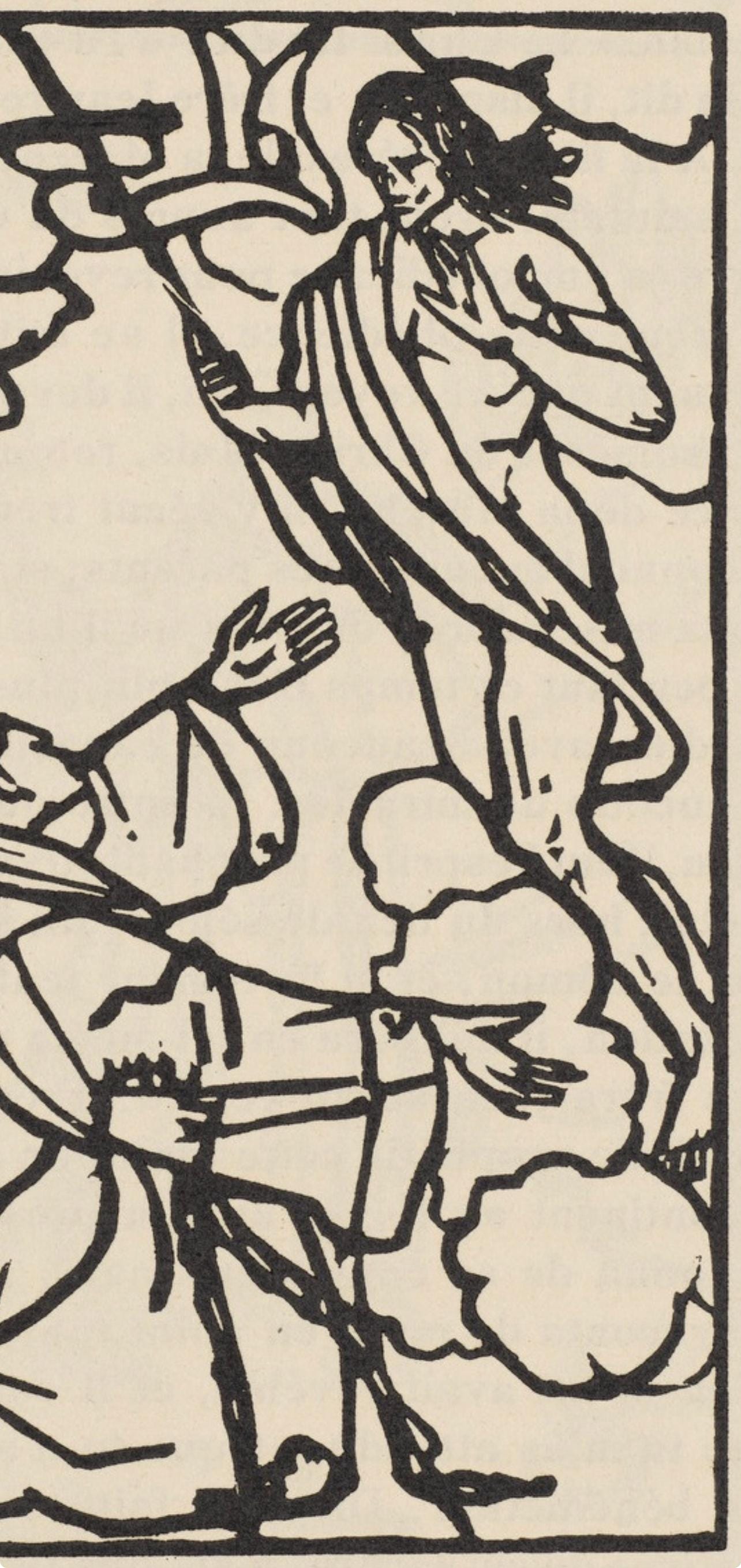 Mile Bernard, Composition (Morane, No. 100), Les Petites Fleurs De St. Franoise, Woodcut