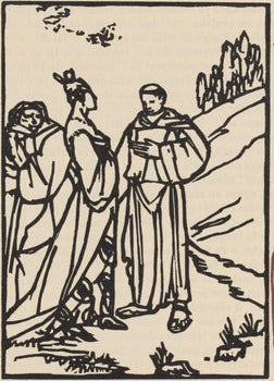 Mile Bernard, Composition (Morane, No. 100), Les Petites Fleurs De St. Franoise, Woodcut