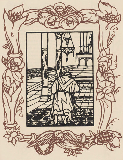 Mile Bernard, Composition (Morane, No. 100), Les Petites Fleurs De St. Franoise, Woodcut