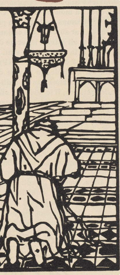 Mile Bernard, Composition (Morane, No. 100), Les Petites Fleurs De St. Franoise, Woodcut