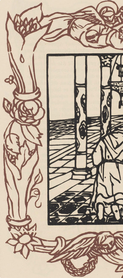 Mile Bernard, Composition (Morane, No. 100), Les Petites Fleurs De St. Franoise, Woodcut