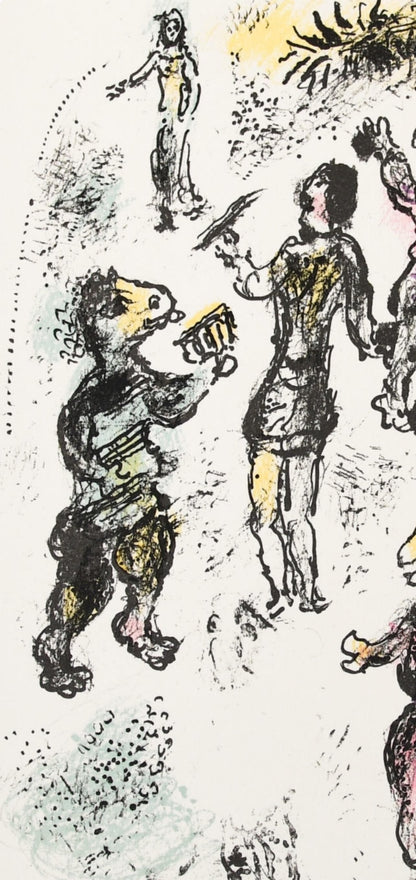 Marc Chagall, Composition (Mourlot 668-677), La Ferie Et Le Royaume, Lithograph