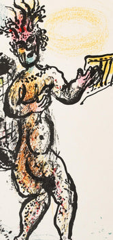 Marc Chagall, Composition (Mourlot 668-677), La Ferie Et Le Royaume, Lithograph