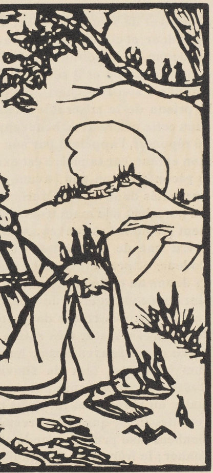 Mile Bernard, Composition (Morane, No. 100), Les Petites Fleurs De St. Franoise, Woodcut
