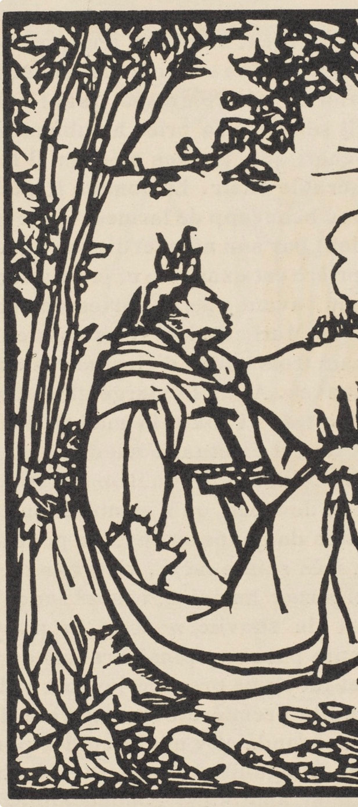 Mile Bernard, Composition (Morane, No. 100), Les Petites Fleurs De St. Franoise, Woodcut