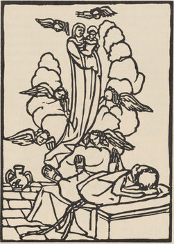Mile Bernard, Composition (Morane, No. 100), Les Petites Fleurs De St. Franoise, Woodcut