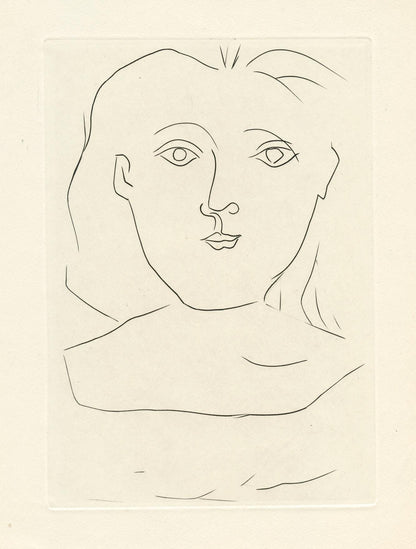 Pablo Picasso, Femme De Face (Bloch 372; Baer 700; Cramer 41), Jours De Gloire, Histoire De La