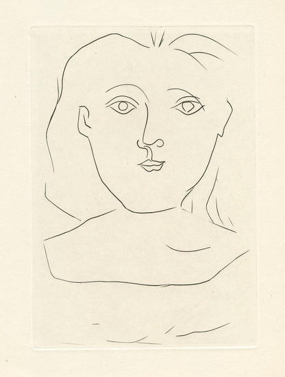 Pablo Picasso, Femme De Face (Bloch 372; Baer 700; Cramer 41), Jours De Gloire, Histoire De La