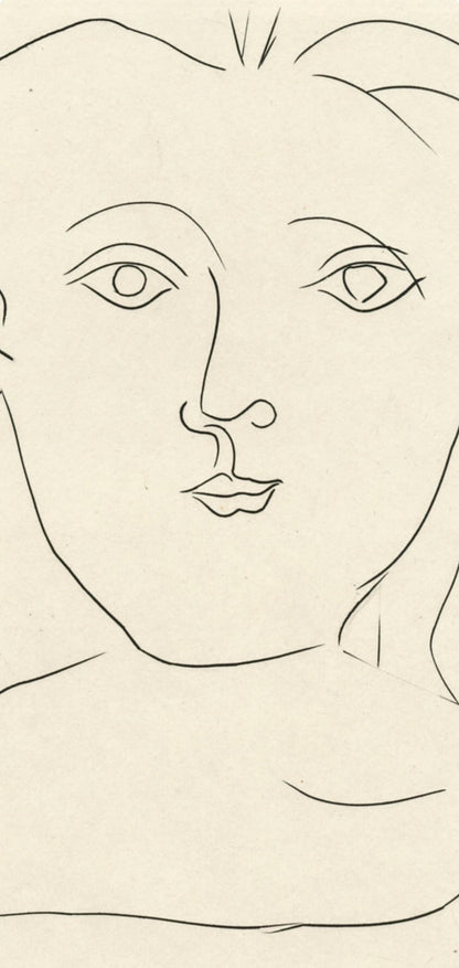 Pablo Picasso, Femme De Face (Bloch 372; Baer 700; Cramer 41), Jours De Gloire, Histoire De La