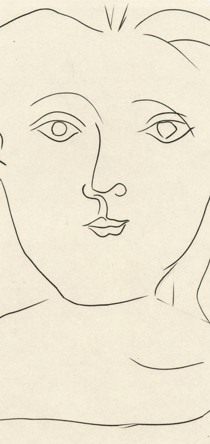 Pablo Picasso, Femme De Face (Bloch 372; Baer 700; Cramer 41), Jours De Gloire, Histoire De La