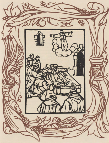 Mile Bernard, Composition (Morane, No. 100), Les Petites Fleurs De St. Franoise, Woodcut