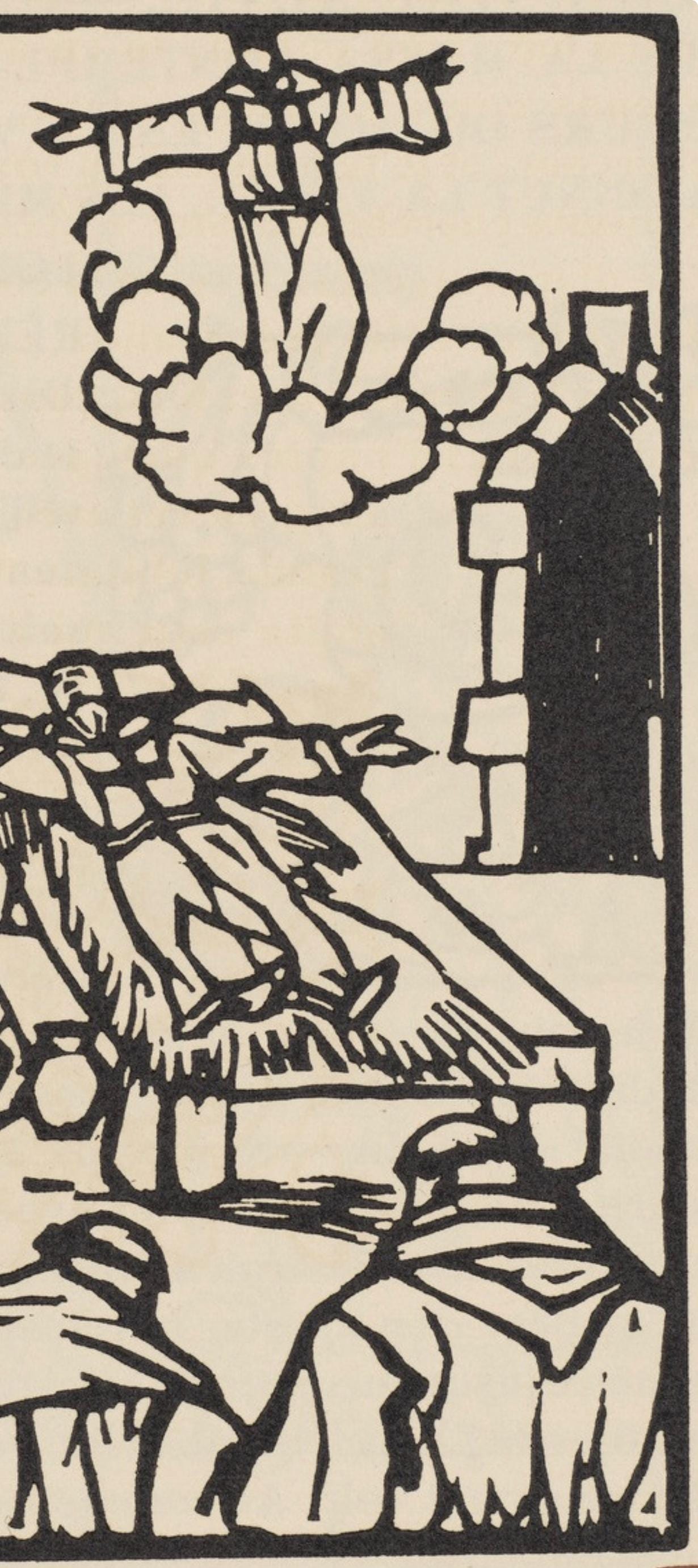 Mile Bernard, Composition (Morane, No. 100), Les Petites Fleurs De St. Franoise, Woodcut