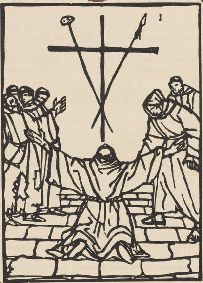 Mile Bernard, Composition (Morane, No. 100), Les Petites Fleurs De St. Franoise, Woodcut