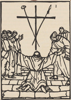 Mile Bernard, Composition (Morane, No. 100), Les Petites Fleurs De St. Franoise, Woodcut