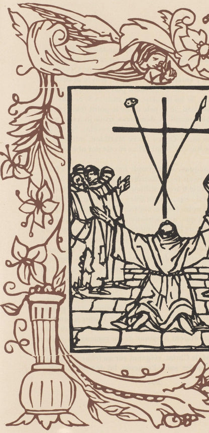 Mile Bernard, Composition (Morane, No. 100), Les Petites Fleurs De St. Franoise, Woodcut