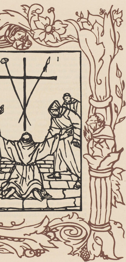 Mile Bernard, Composition (Morane, No. 100), Les Petites Fleurs De St. Franoise, Woodcut