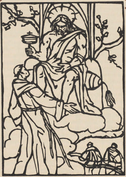 Mile Bernard, Composition (Morane, No. 100), Les Petites Fleurs De St. Franoise, Woodcut