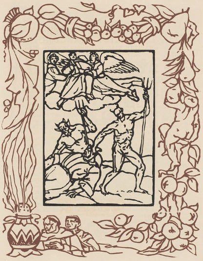 Mile Bernard, Composition (Morane, No. 100), Les Petites Fleurs De St. Franoise, Woodcut