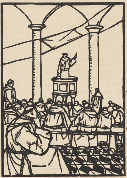 Mile Bernard, Composition (Morane, No. 100), Les Petites Fleurs De St. Franoise, Woodcut