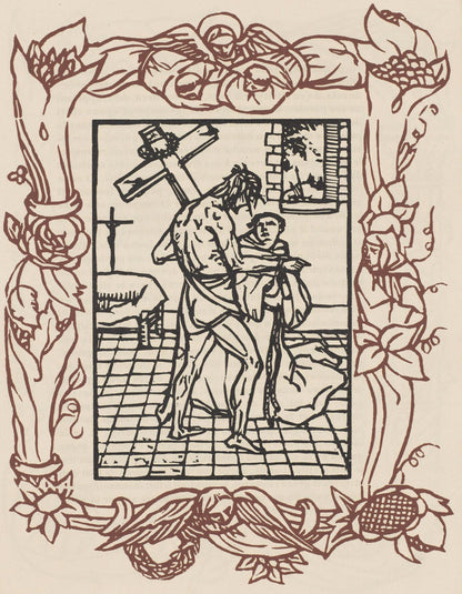 Mile Bernard, Composition (Morane, No. 100), Les Petites Fleurs De St. Franoise, Woodcut