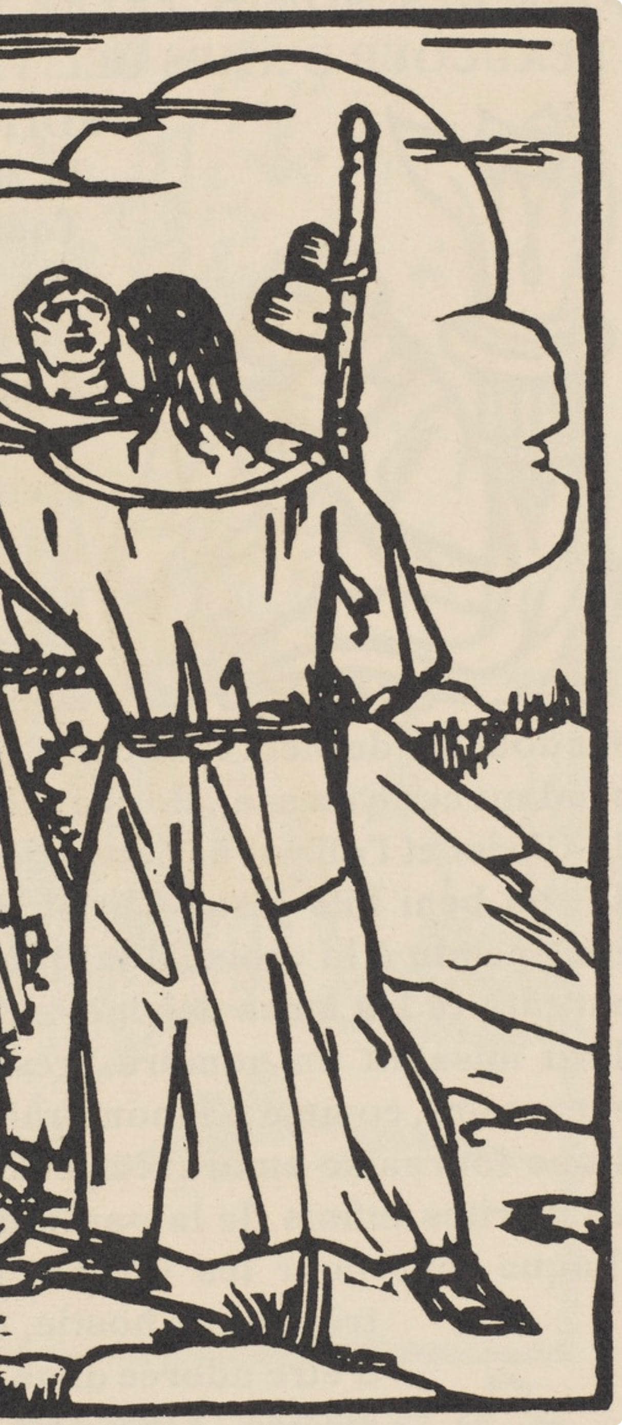 Mile Bernard, Composition (Morane, No. 100), Les Petites Fleurs De St. Franoise, Woodcut