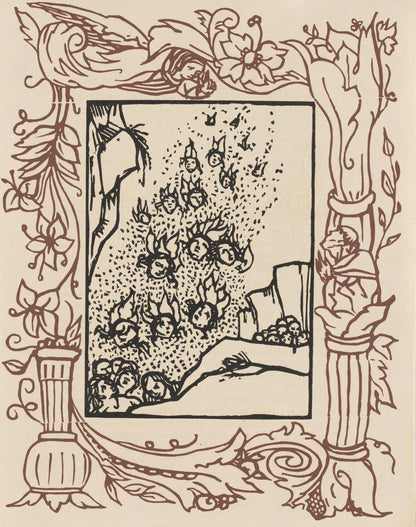 Mile Bernard, Composition (Morane, No. 100), Les Petites Fleurs De St. Franoise, Woodcut
