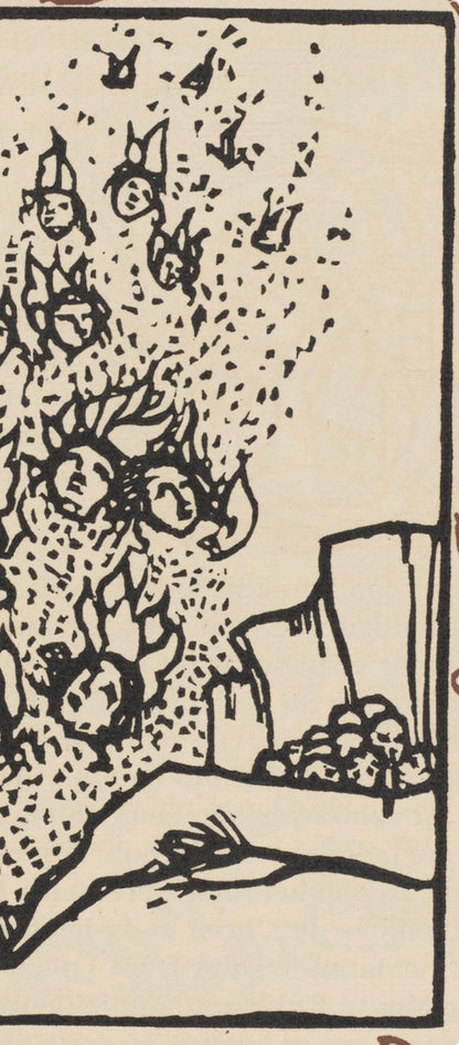 Mile Bernard, Composition (Morane, No. 100), Les Petites Fleurs De St. Franoise, Woodcut