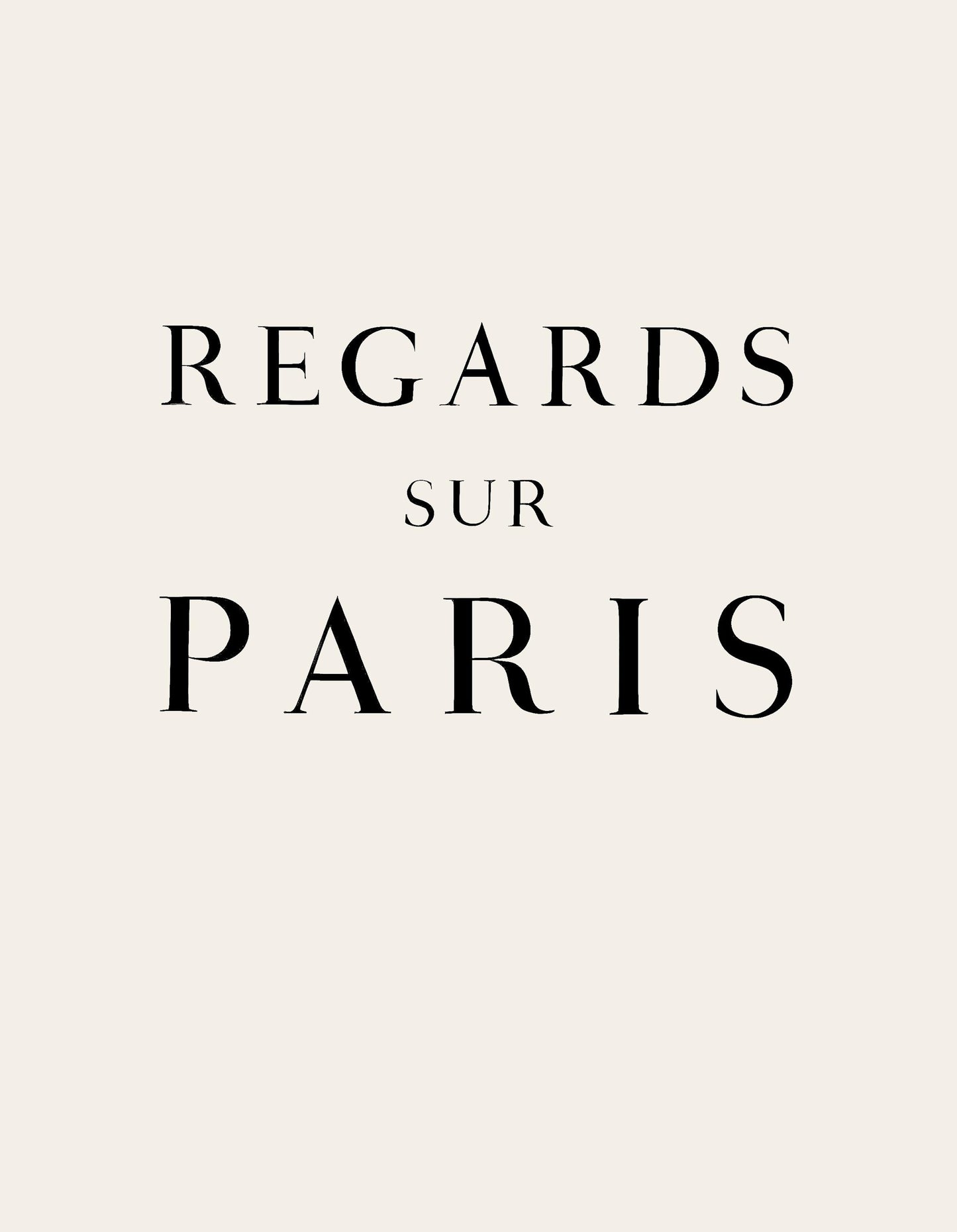 Andr Beaudin, Composition En Vert, Regards Sur Paris, Lithograph