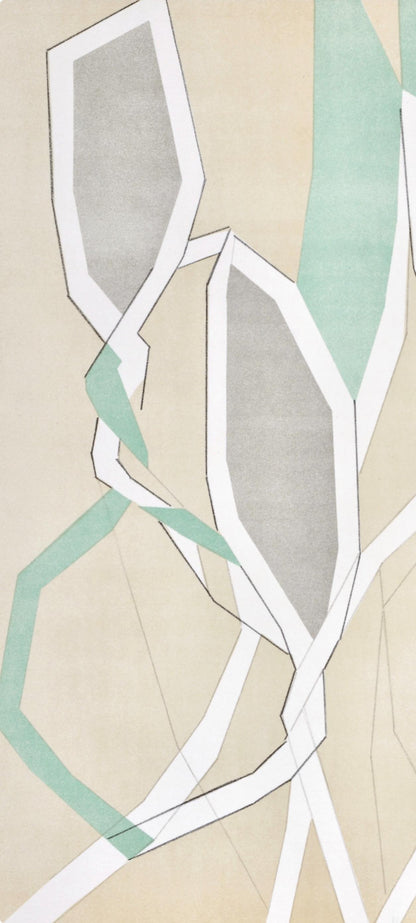 Andr Beaudin, Composition En Vert, Regards Sur Paris, Lithograph