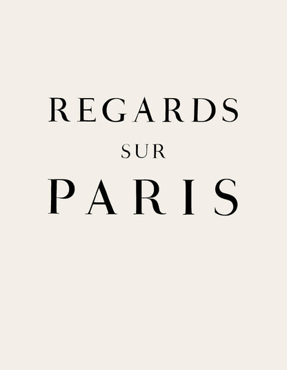 Jean Carzou, Les Tuileries, Regards Sur Paris, Lithograph