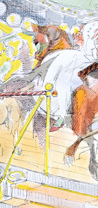 Jacques Villon, Le Mange, Regards Sur Paris, Lithograph