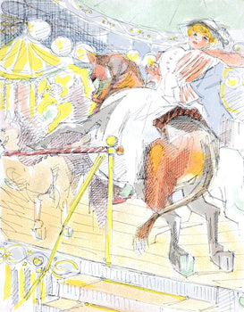 Jacques Villon, Le Mange, Regards Sur Paris, Lithograph