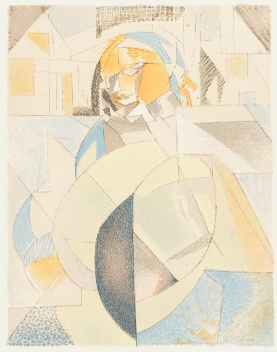 Jacques Villon, Composition, Regards Sur Paris, Lithograph