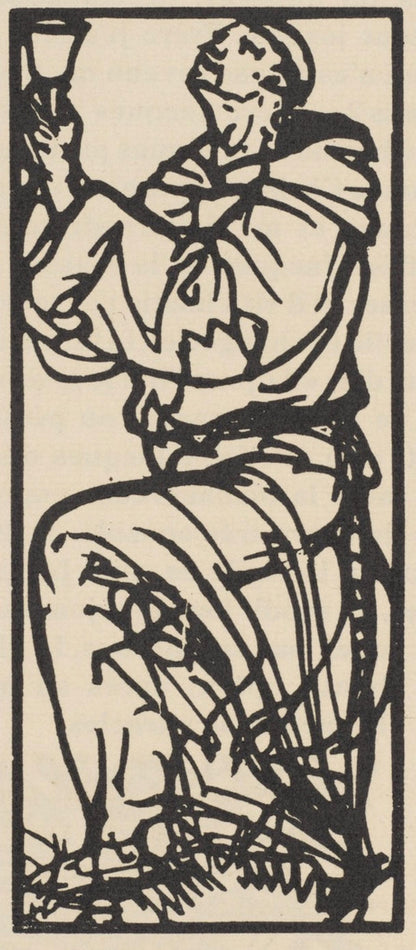 Mile Bernard, Composition (Morane, No. 100), Les Petites Fleurs De St. Franoise, Woodcut