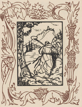 Mile Bernard, Composition (Morane, No. 100), Les Petites Fleurs De St. Franoise, Woodcut