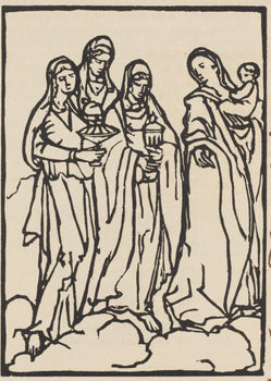 Mile Bernard, Composition (Morane, No. 100), Les Petites Fleurs De St. Franoise, Woodcut